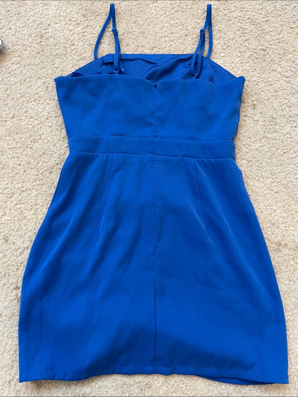 Superdown Blue Ruched Mini Dress
Size small - Picture 3 of 6
